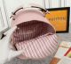 Top Quality Clone L---V Paris Ladies Pink Genuine leather Leisure shoulder bag (2)_th.JPG
